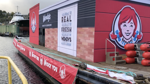 Wendy’s Sailgating Event Activation